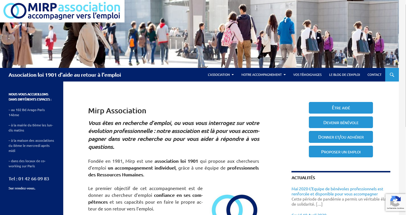 Site de MIRP Association